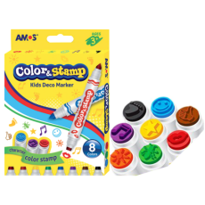 Amos Colour & Stamp Marker 8's